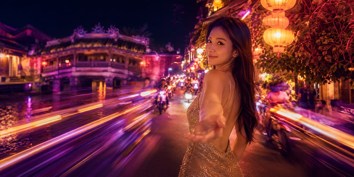 Không khí giải trí buổi tối tại Hội An – người dùng khám phá trò chơi trực tuyến